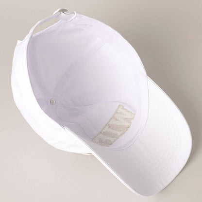 Chenille Letter Patch Baseball Cap - Nifty Decor & More