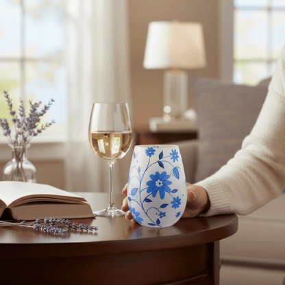 Chinoiserie Charm Stemless - Nifty Decor & More