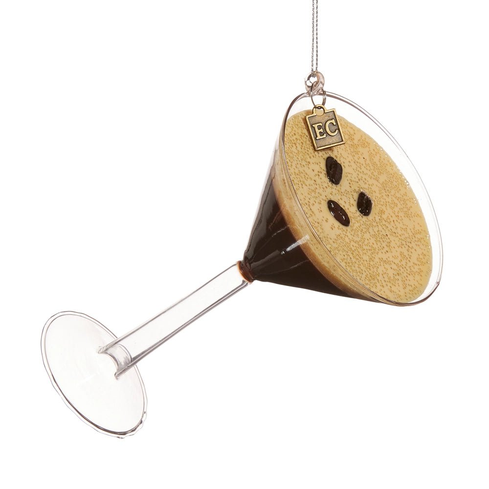 Chocolate Espresso Martini 5.5" Ornament by Raz Imports - Nifty Decor & More