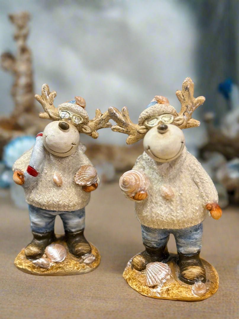Christmas Cool Beach Reindeer Set - Nifty Decor & More