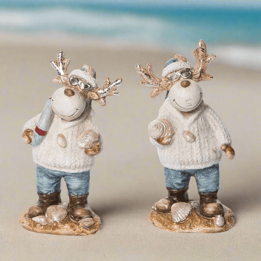 Christmas Cool Beach Reindeer Set - Nifty Decor & More