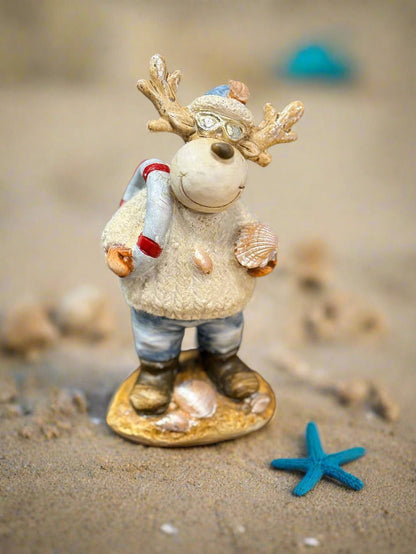 Christmas Cool Beach Reindeer Set - Nifty Decor & More