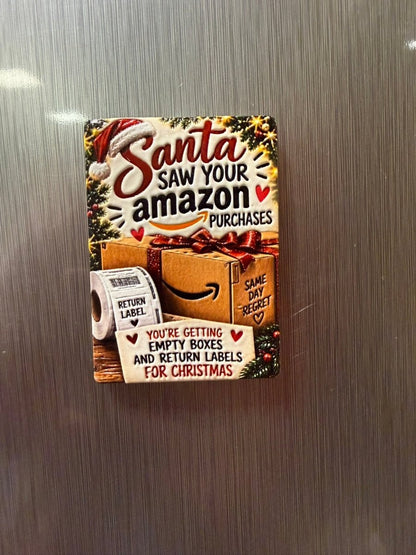 Christmas Funny Magnet - Nifty Decor & More