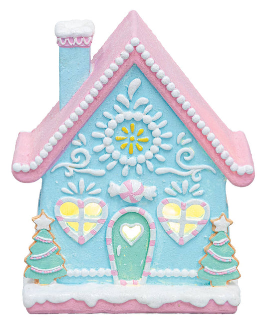 Christmas Ice Cream Cottage W Lights