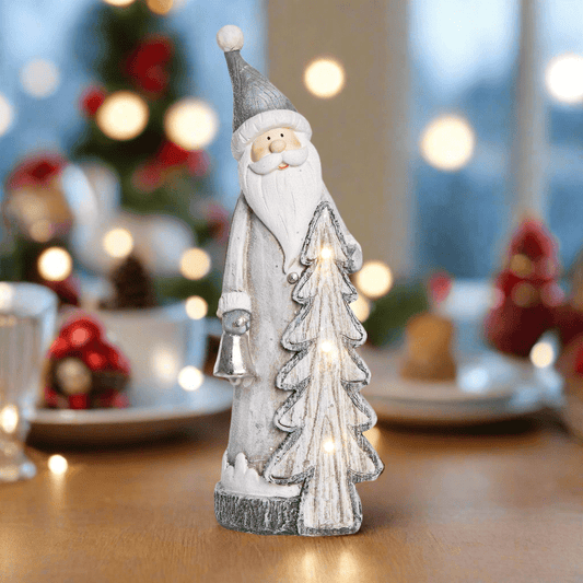 Christmas Light Up Santa - Nifty Decor & More