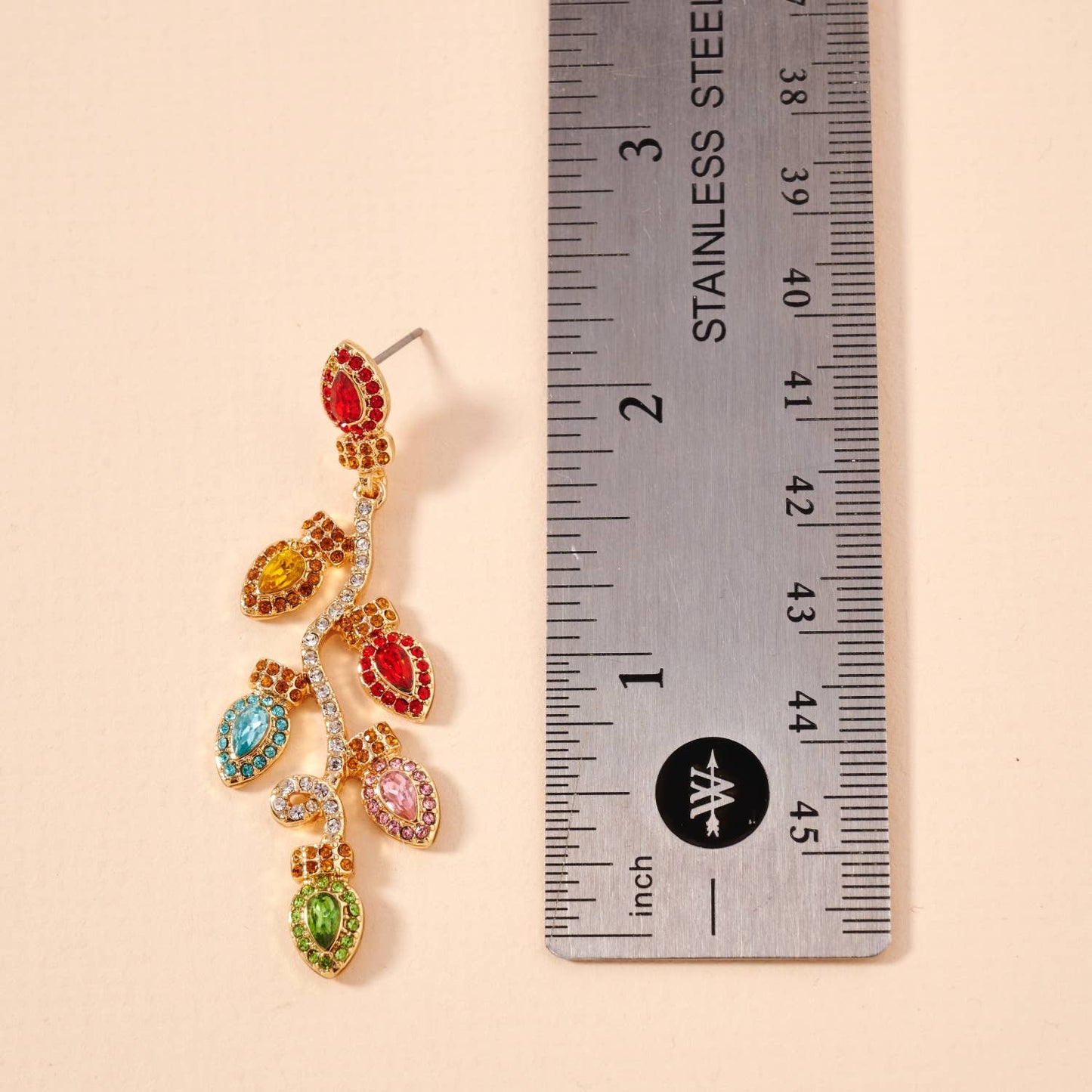 Christmas Lights Dangling Earrings - Nifty Decor & More