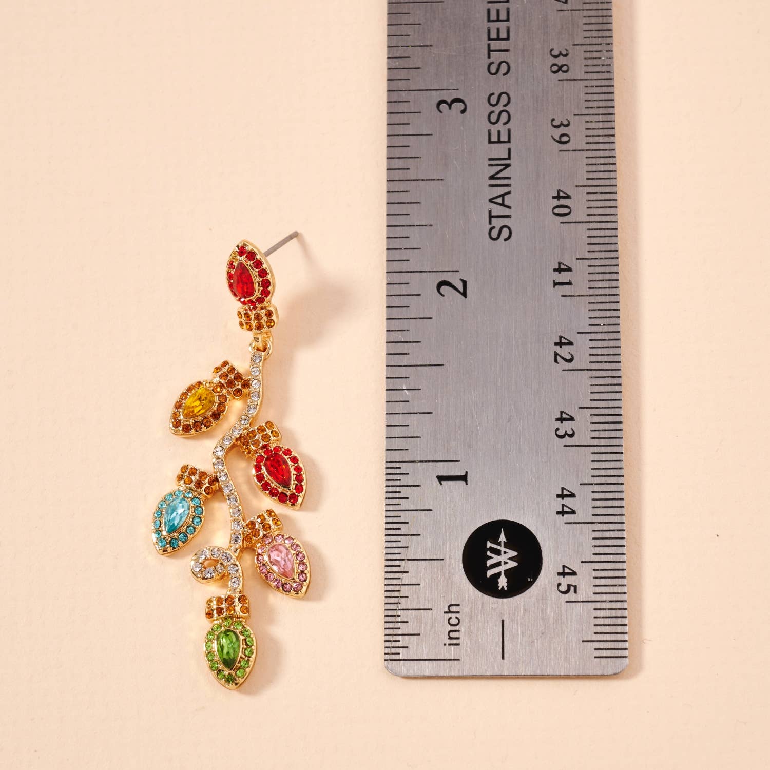 Christmas Lights Dangling Earrings - Nifty Decor & More