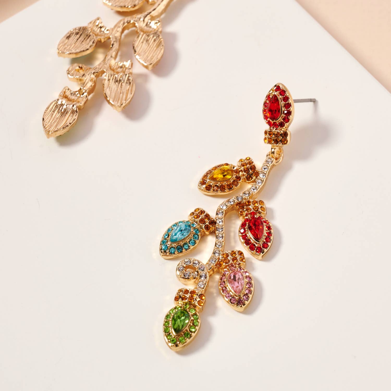 Christmas Lights Dangling Earrings - Nifty Decor & More