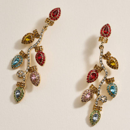 Christmas Lights Dangling Earrings - Nifty Decor & More