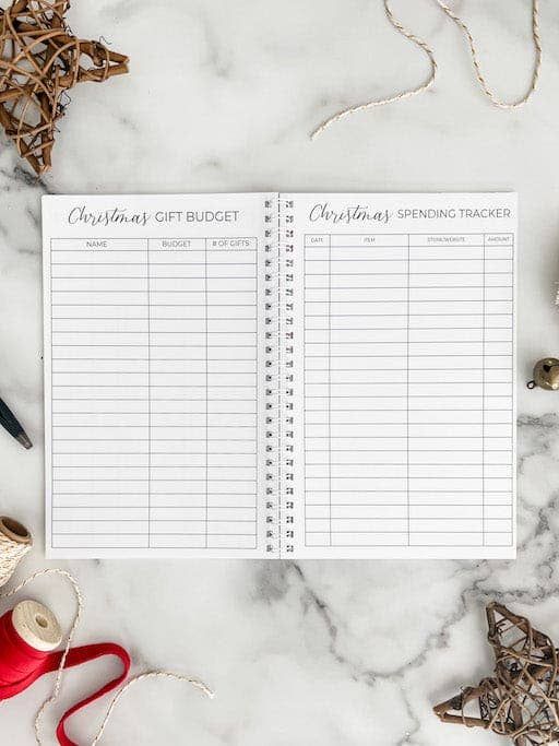 Christmas Planner & Jolly Notepad Combo