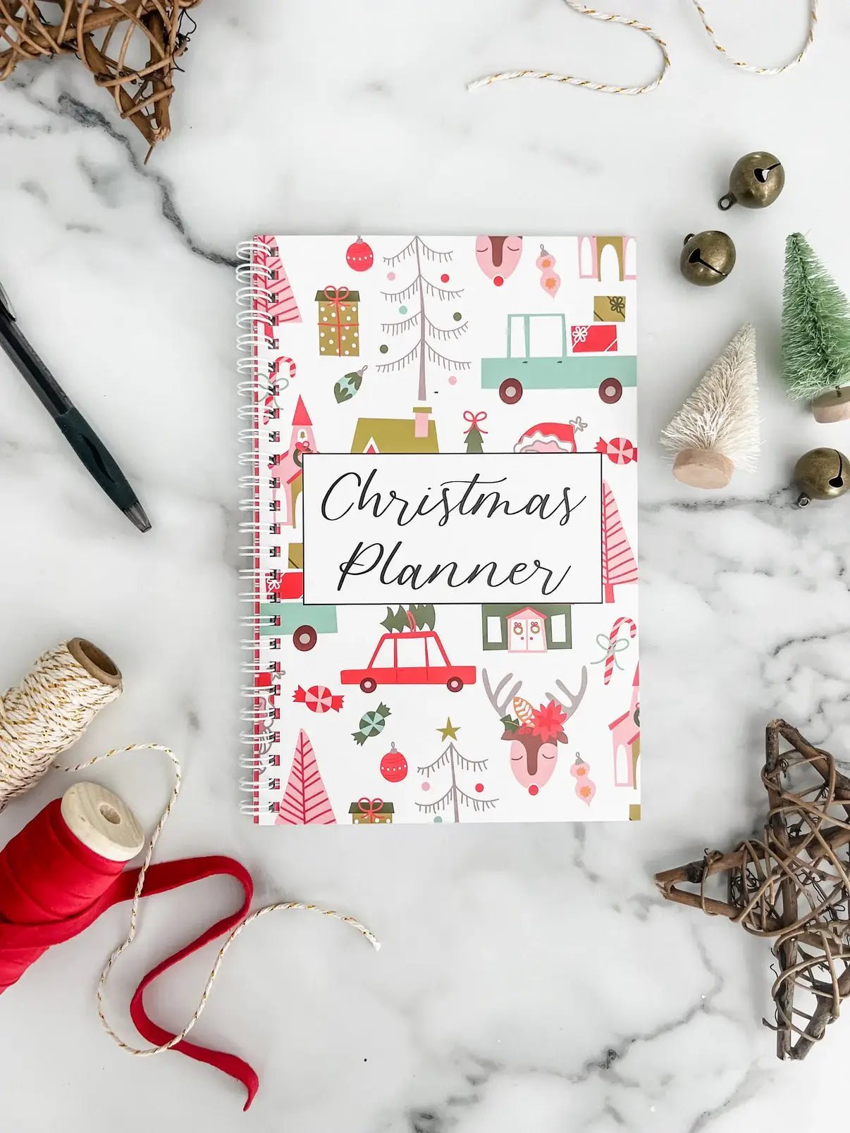 Christmas Planner & Jolly Notepad Combo - Nifty Decor & More