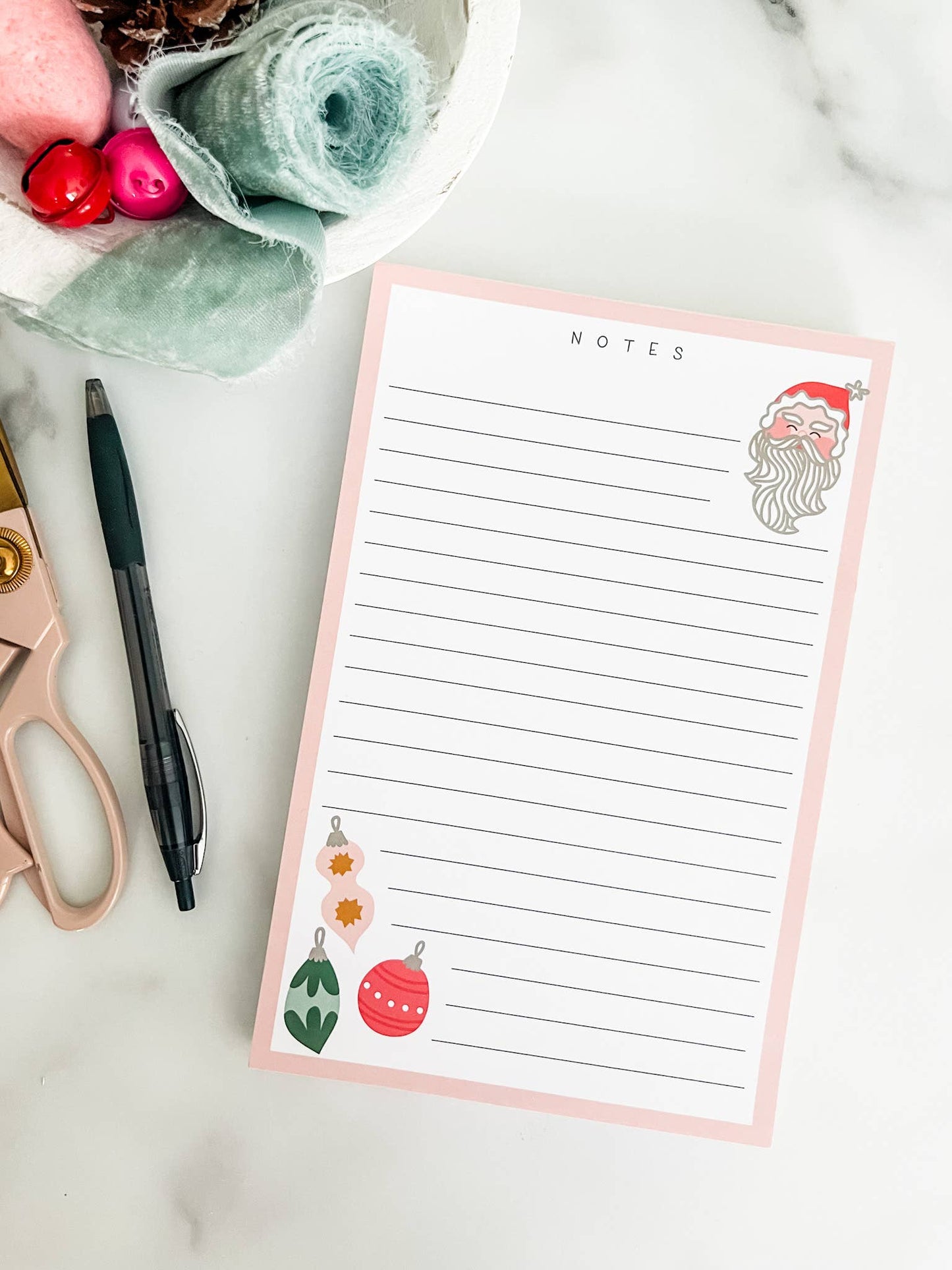 Christmas Planner & Jolly Notepad Combo