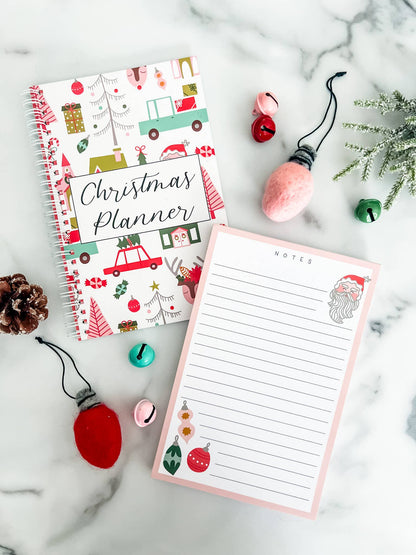 Christmas Planner & Jolly Notepad Combo - Nifty Decor & More