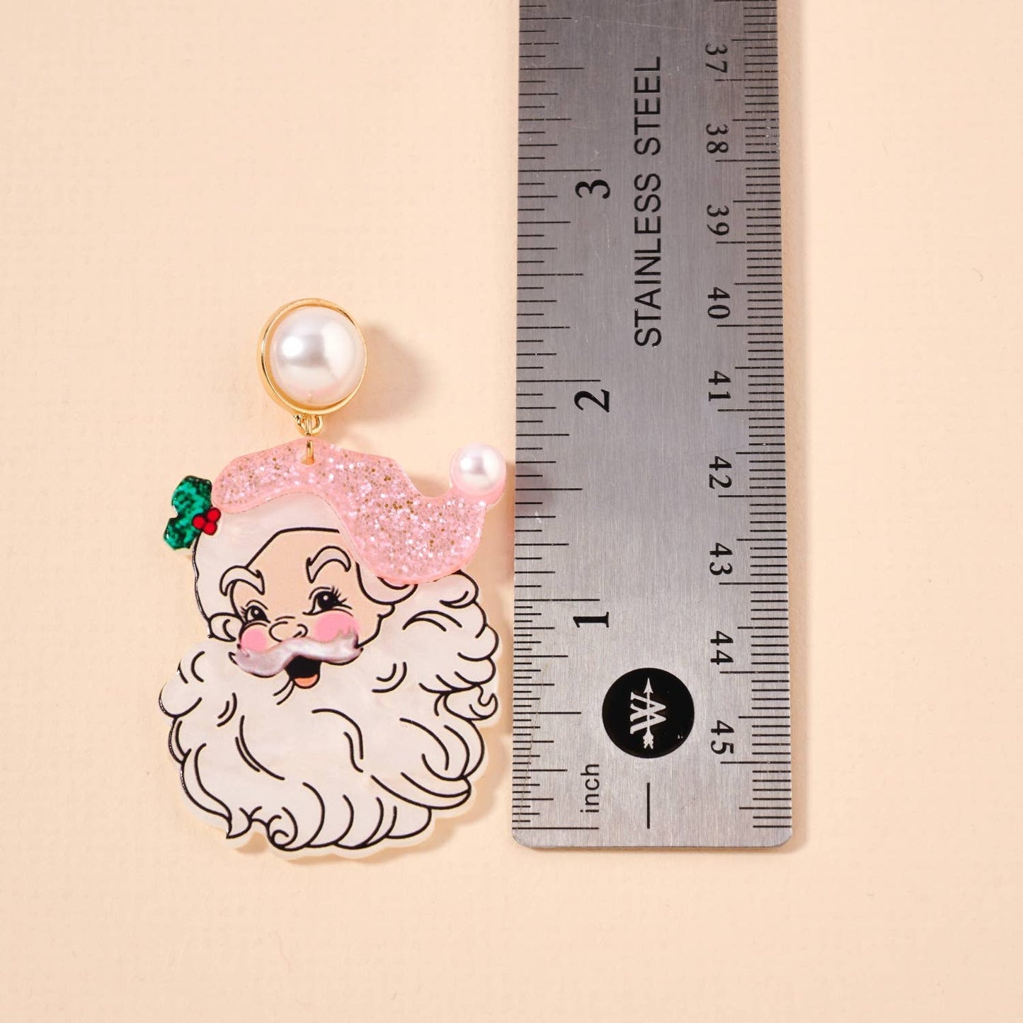 Christmas Santa Claus Dangling Earrings - Nifty Decor & More