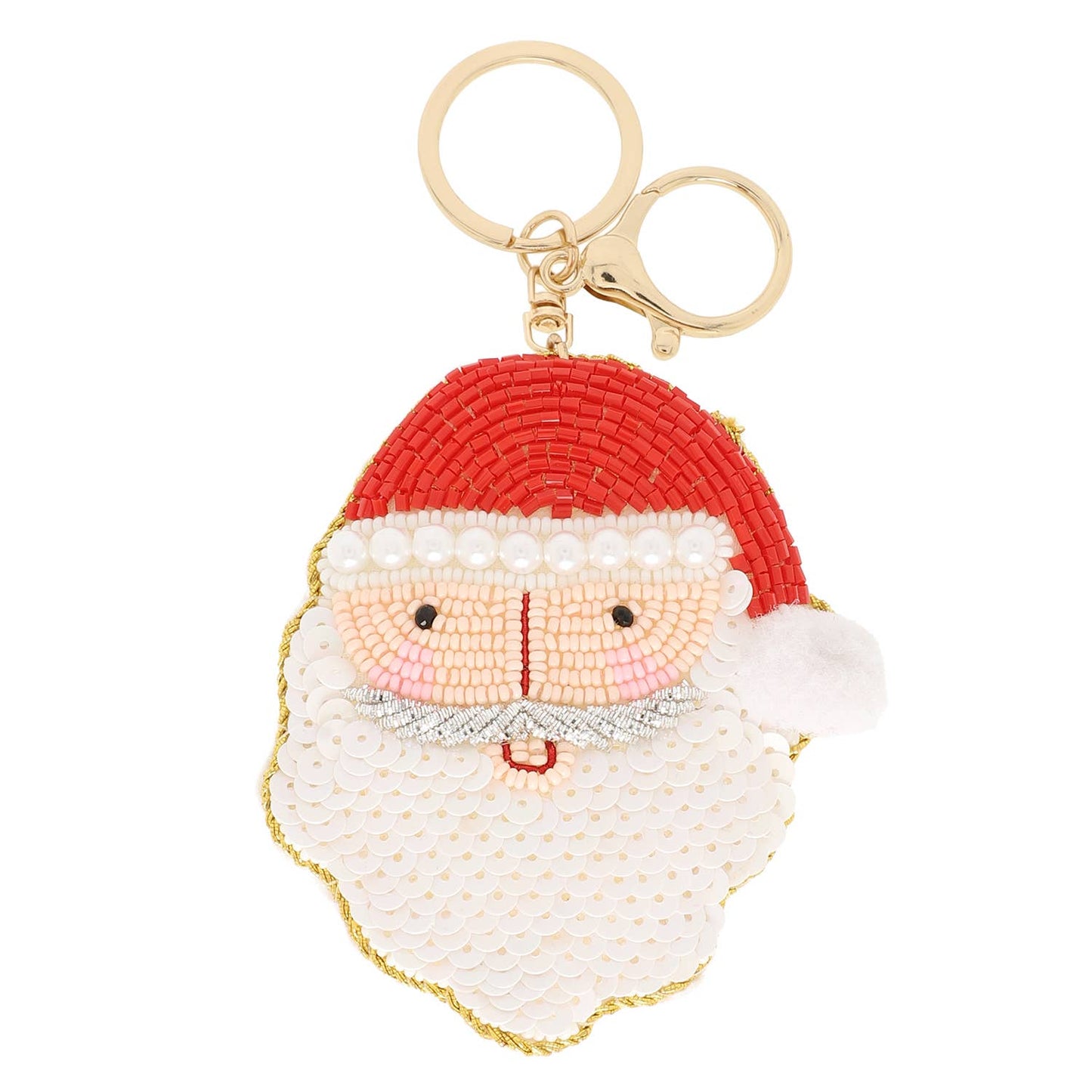 Christmas Santa Claus Keychain - Nifty Decor & More