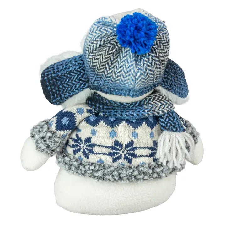 Christmas Sapphire Snowman Tabletop - Nifty Decor & More