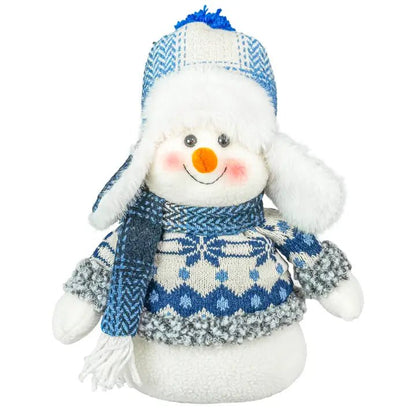 Christmas Sapphire Snowman Tabletop - Nifty Decor & More