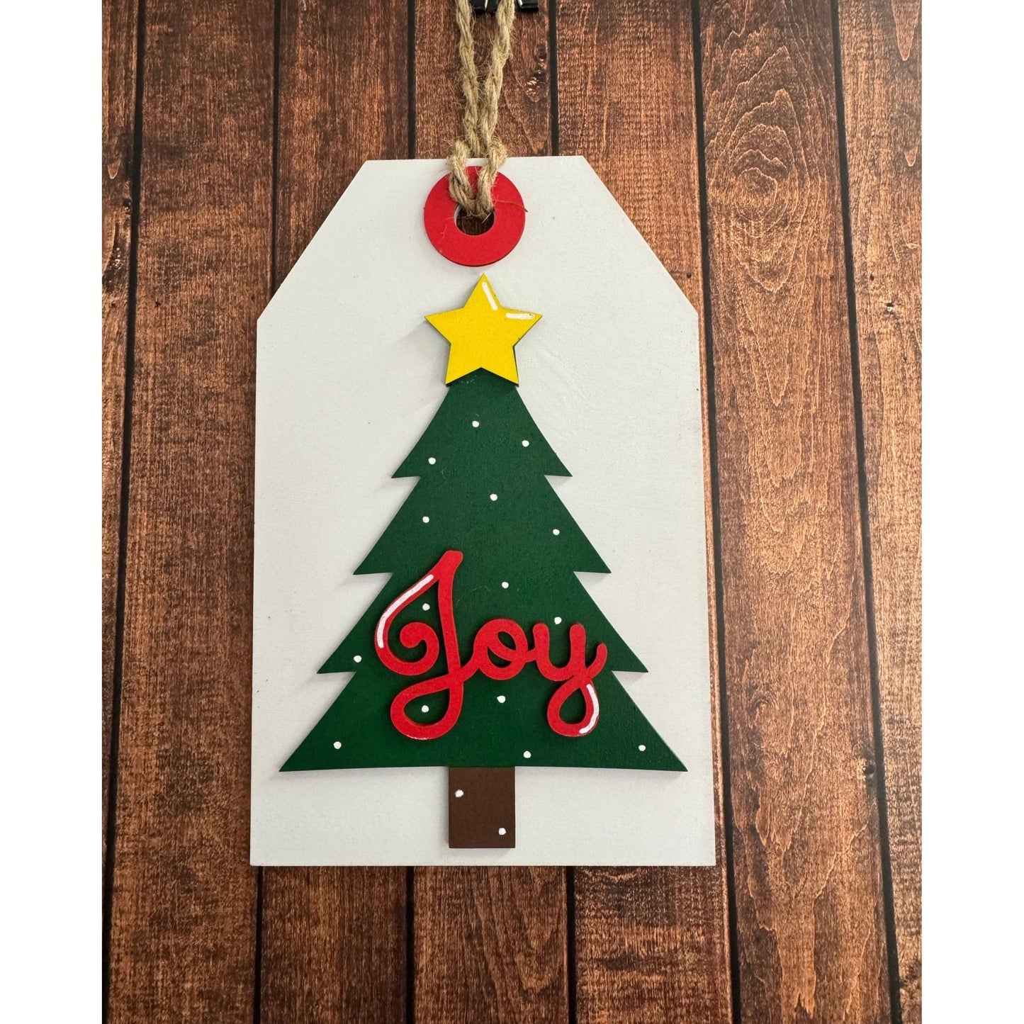 Christmas Tag Sign - Nifty Decor & More