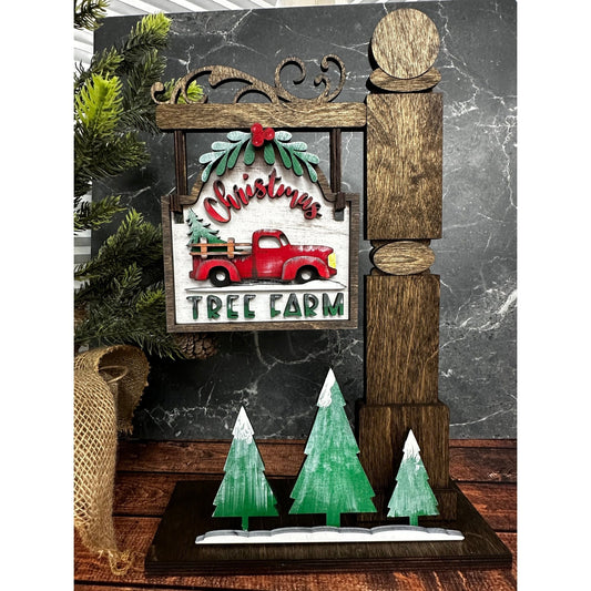 Christmas Tree Farm Mini - Post - Nifty Decor & More