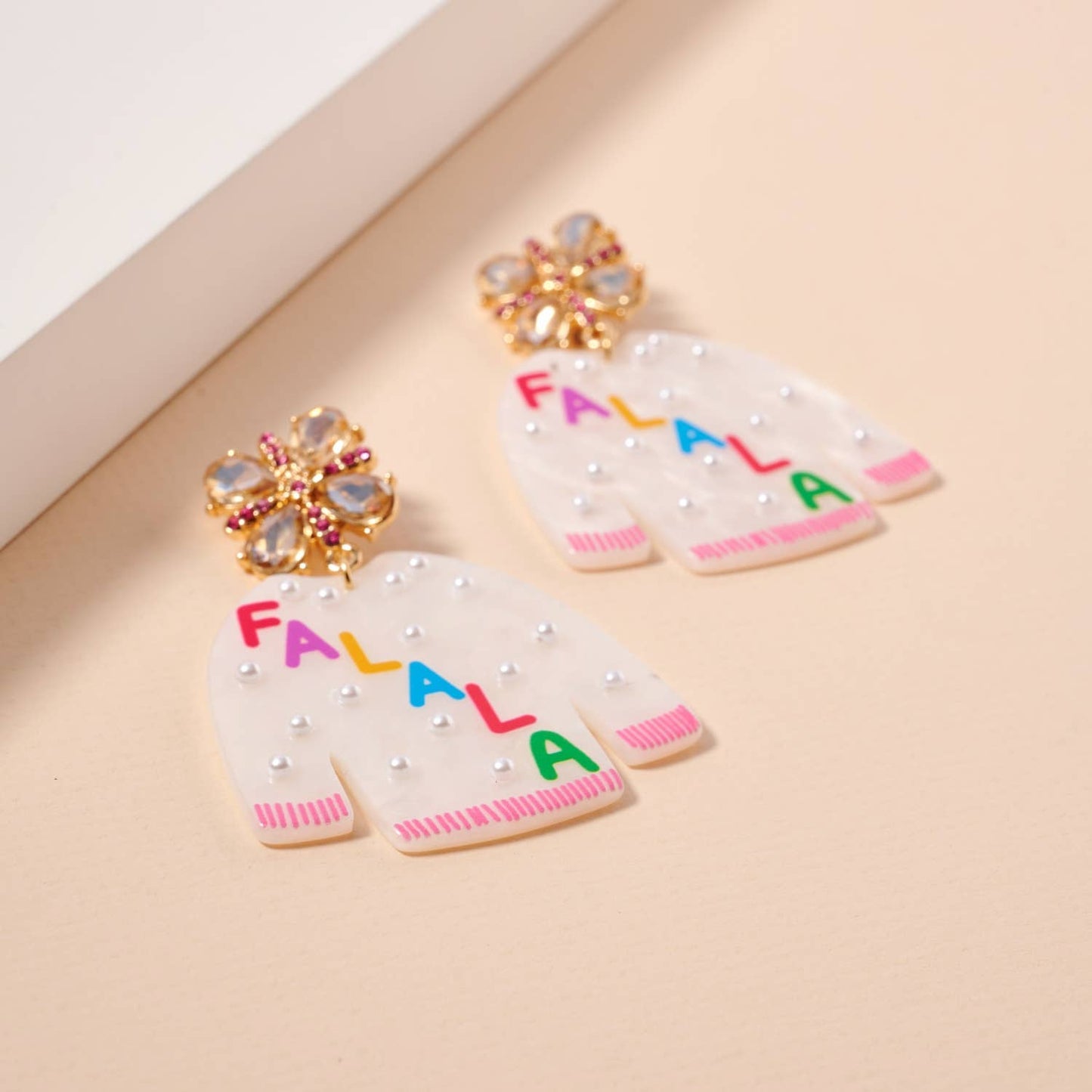Christmas Ugly Sweater Dangling Earrings - Nifty Decor & More
