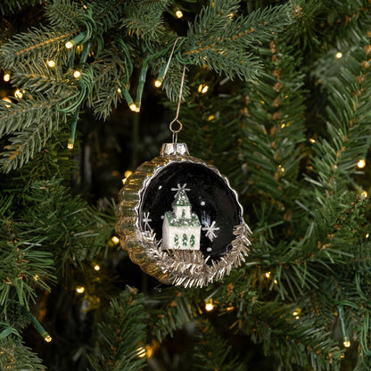 CHURCH SCENE ORNAMENT - Nifty Decor & More