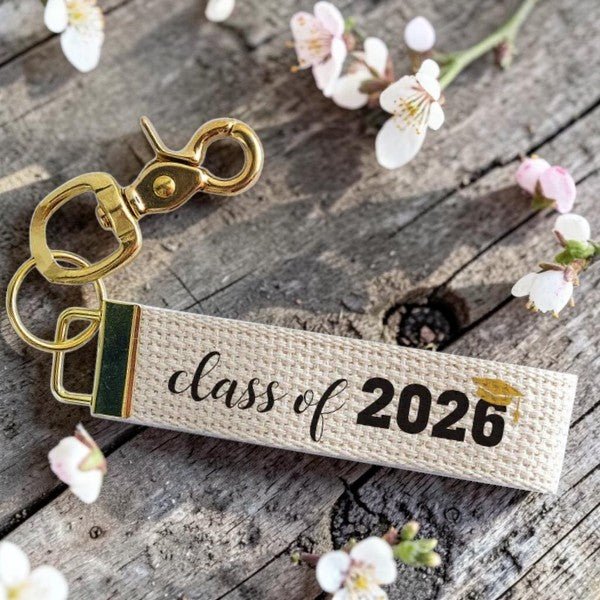 Class of 2026 Keychain - Nifty Decor & More