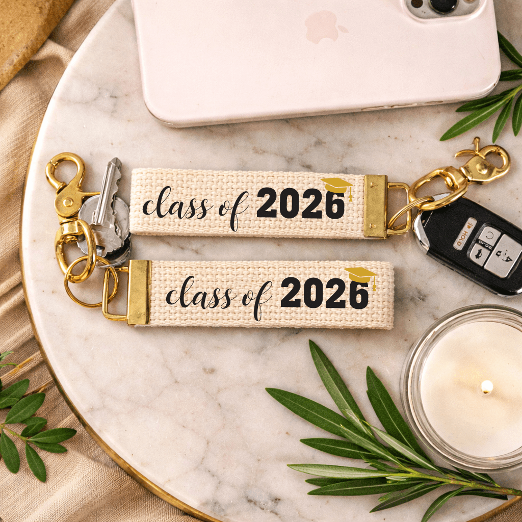 Class of 2026 Keychain - Nifty Decor & More