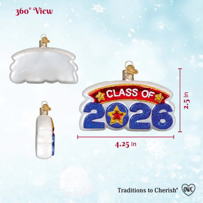Class Of 2026 Ornament - Nifty Decor & More