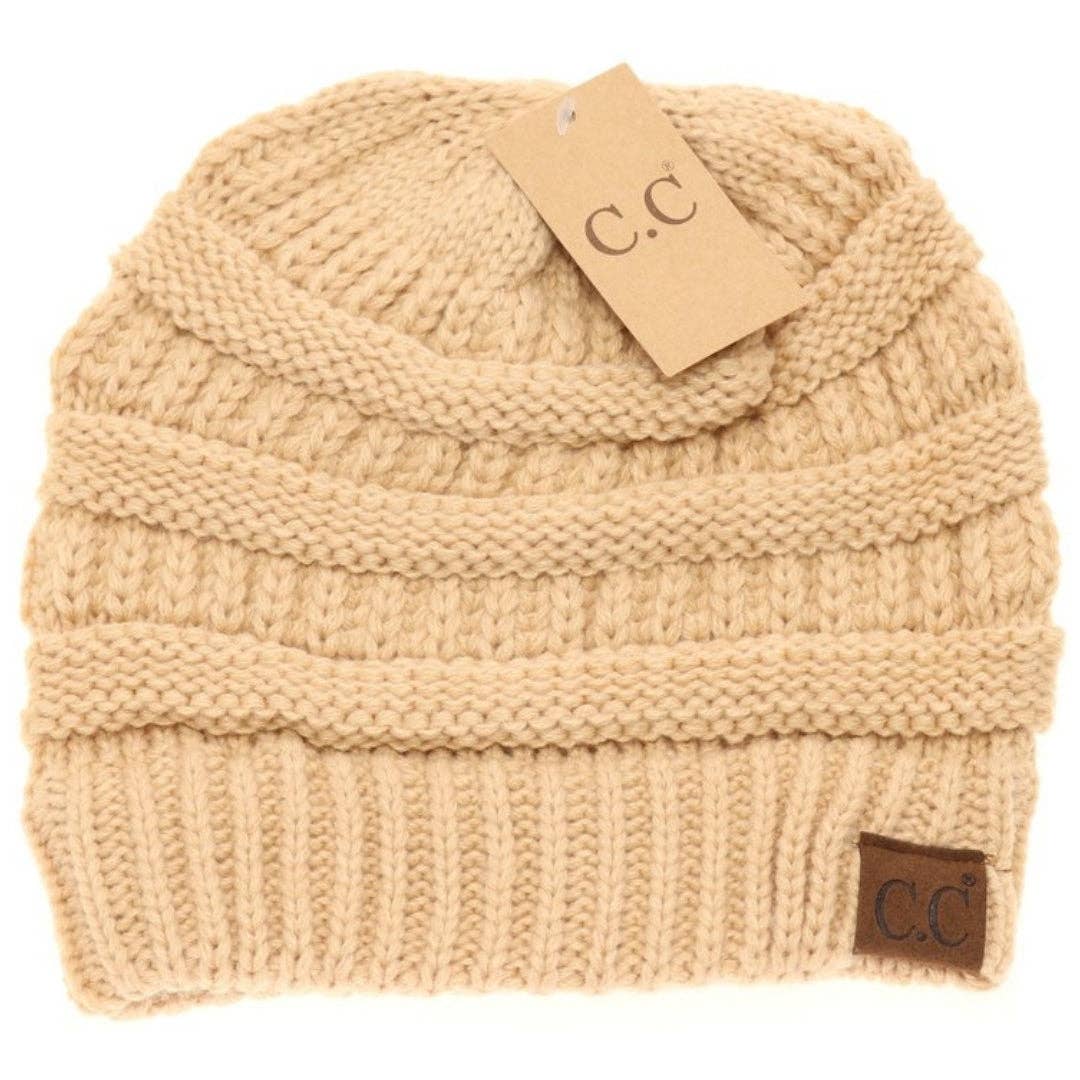 Classic CC Beanie HAT20A Peanut