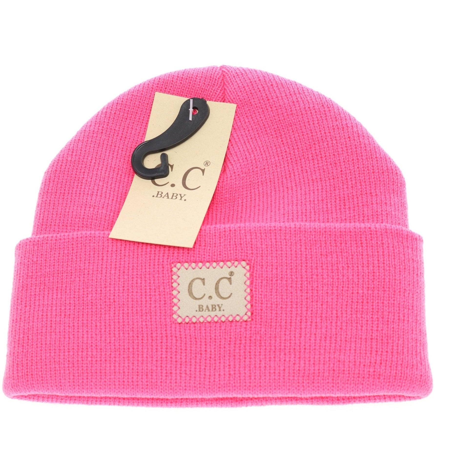 Classic Oversized Logo CC Baby Beanie - Nifty Decor & More