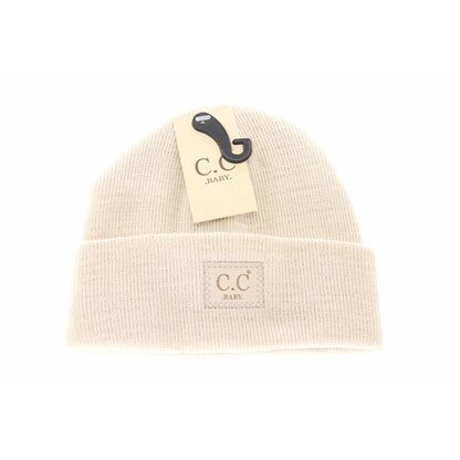 Classic Oversized Logo CC Baby Beanie - Nifty Decor & More