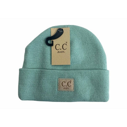 Classic Oversized Logo CC Baby Beanie - Nifty Decor & More