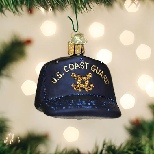 Coast Guard Cap Ornament - Nifty Decor & More