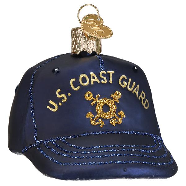 Coast Guard Cap Ornament - Nifty Decor & More