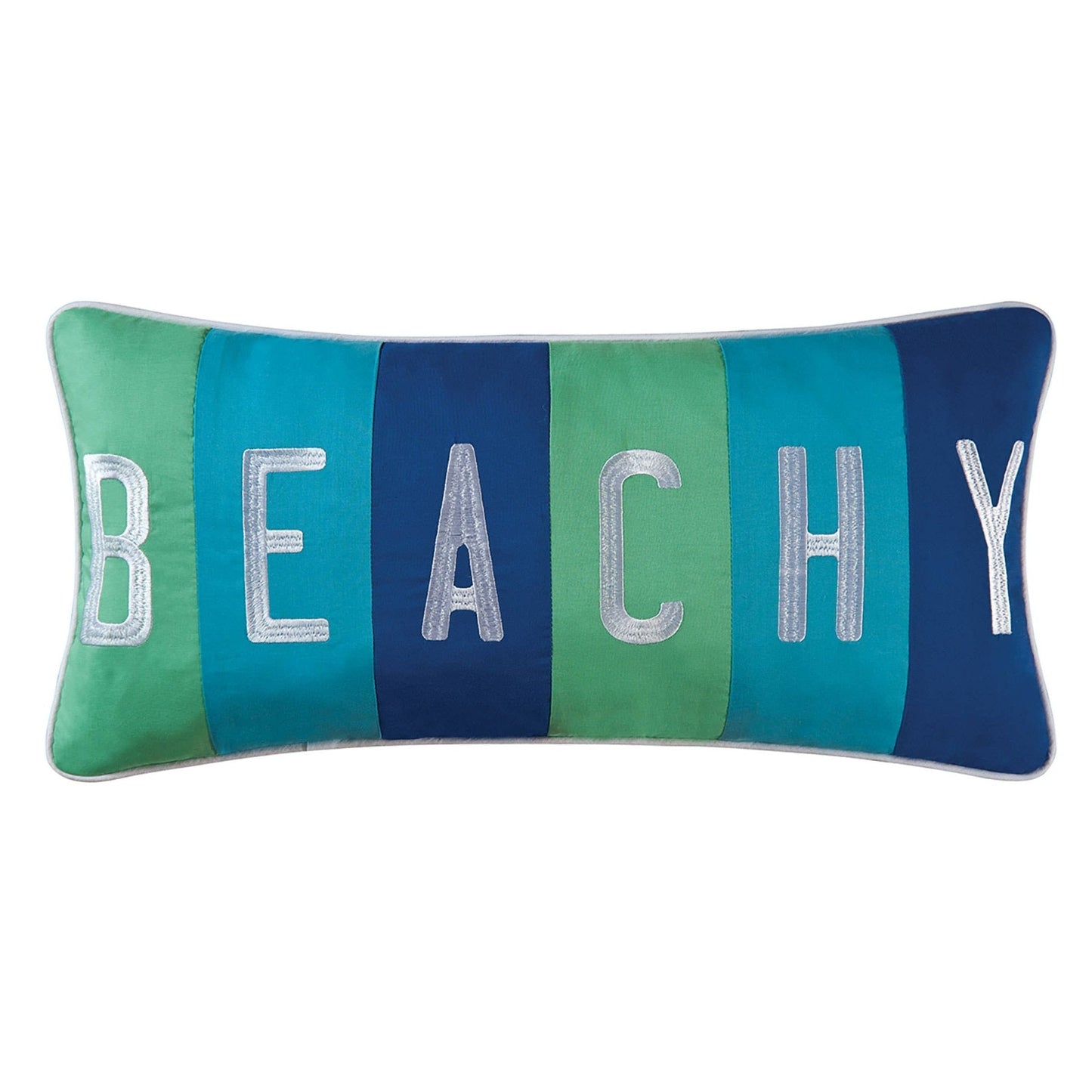 Coastal Beachy Throw Pillow, Breezy Seaside Style for Cozy Living Spaces, Ideal Housewarming Gift - Nifty Decor & More