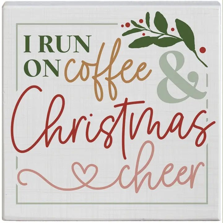Coffee & Christmas Cheer - Small Talk Square - Nifty Decor & More