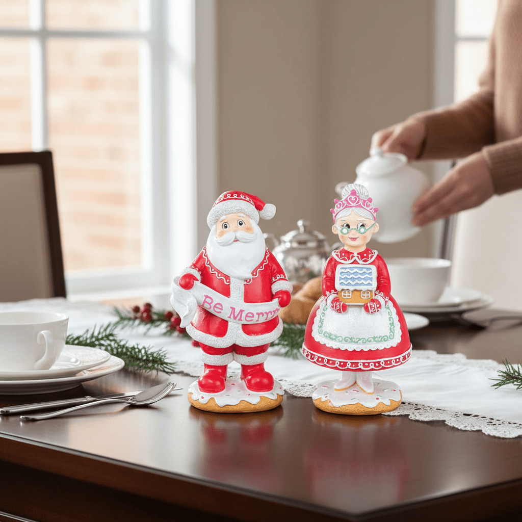 Confectioner Santa and Mrs. Clause - Nifty Decor & More