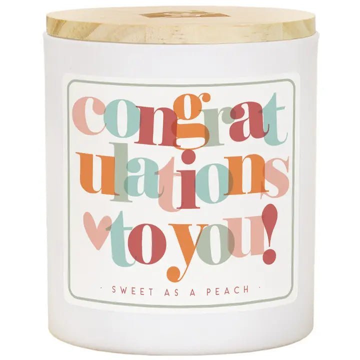 Congratulations Overlap - Pch - Candles - Nifty Decor & More