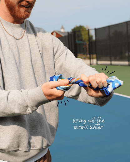 Cooling Towel Classic Dink Sport Design, Lightweight Quick - Dry, Perfect Pickleball Accessory & Athlete Gift - Nifty Decor & More