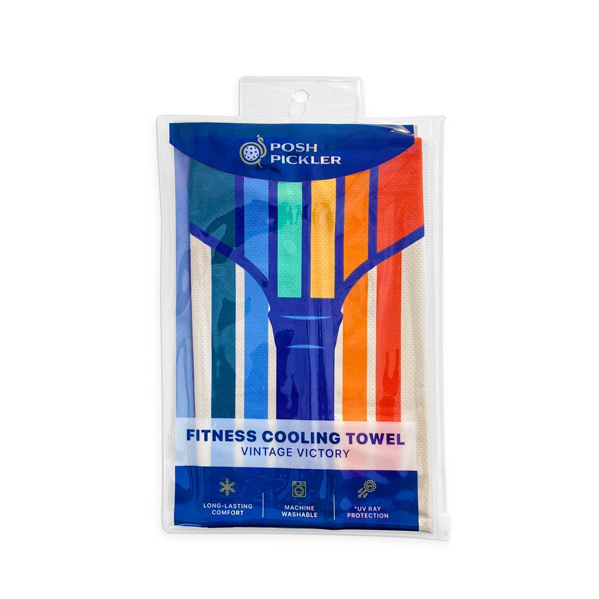 Cooling Towel Vintage Victory Pickleball Design, Moisture - Wicking Sports Accessory, Perfect Gift for Athletes & Pickleball Fans - Nifty Decor & More