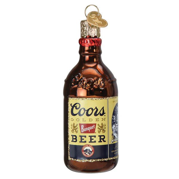 Coors Banquet Bottle Ornament - Nifty Decor & More