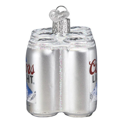 Coors Light Six Pack Ornament - Nifty Decor & More