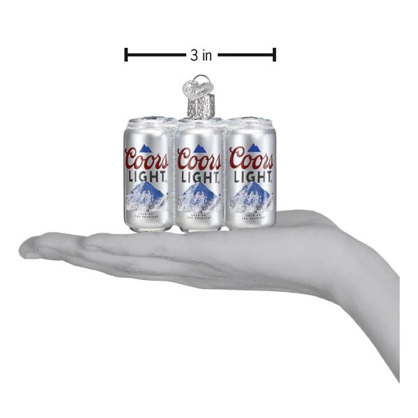 Coors Light Six Pack Ornament - Nifty Decor & More