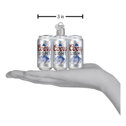 Coors Light Six Pack Ornament - Nifty Decor & More