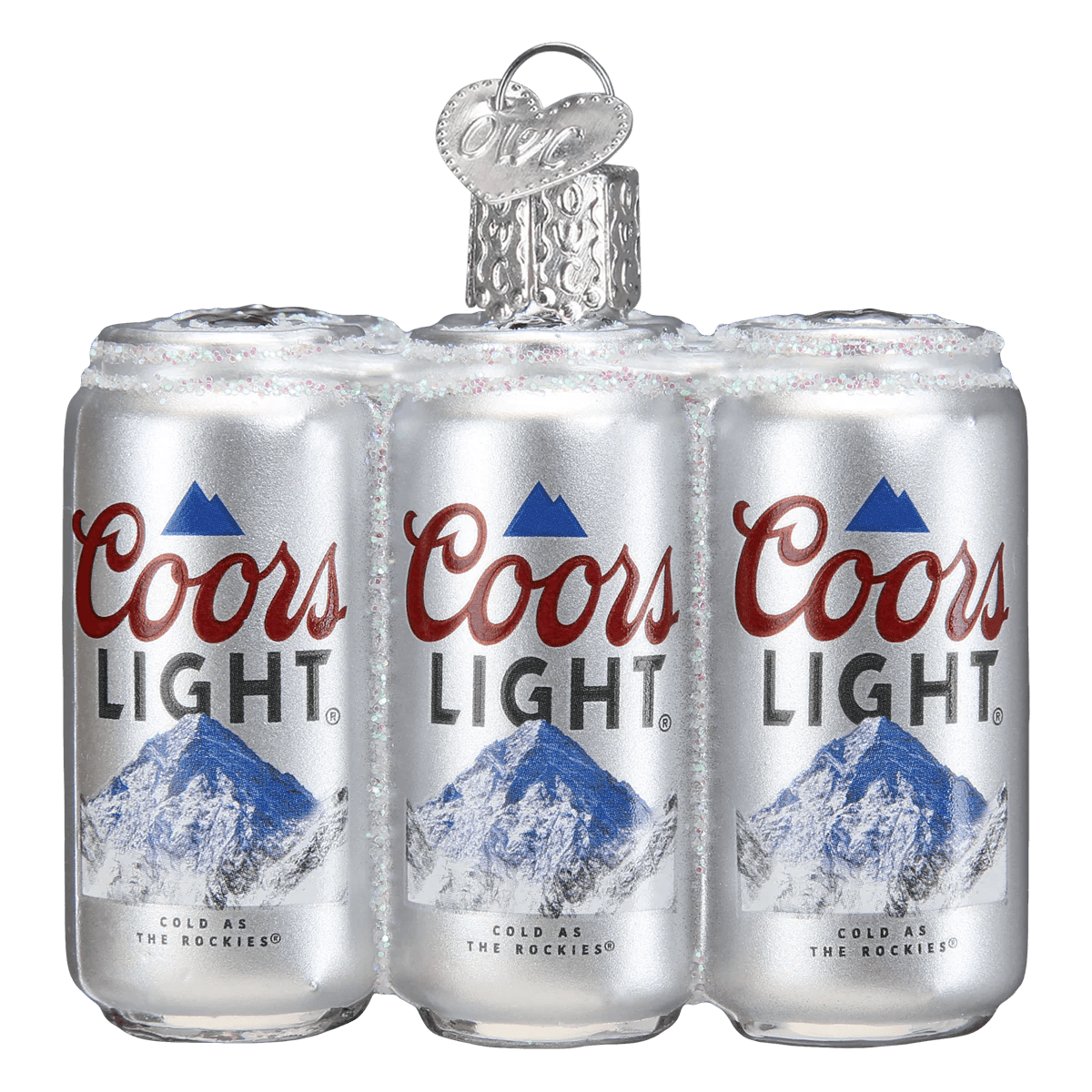Coors Light Six Pack Ornament - Nifty Decor & More