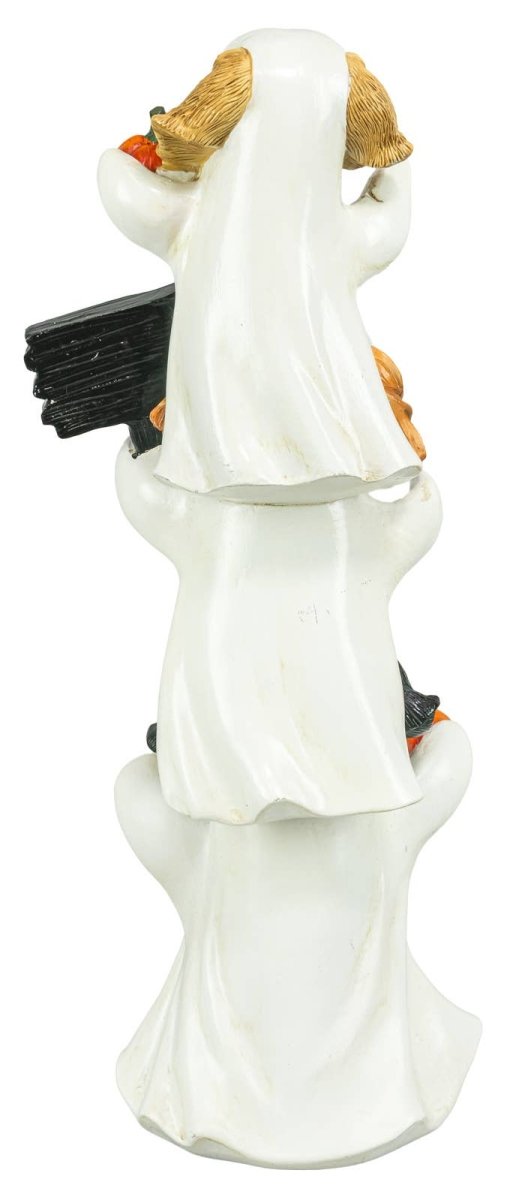 Costumed Pupper Halloween Stack Tabletop - Nifty Decor & More