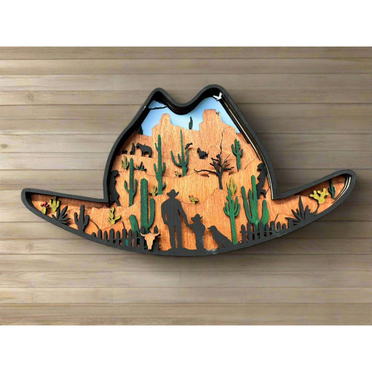 Cowboy Hat Scene - Nifty Decor & More
