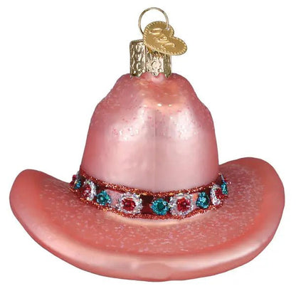 Cowgirl Hat Ornament - Nifty Decor & More