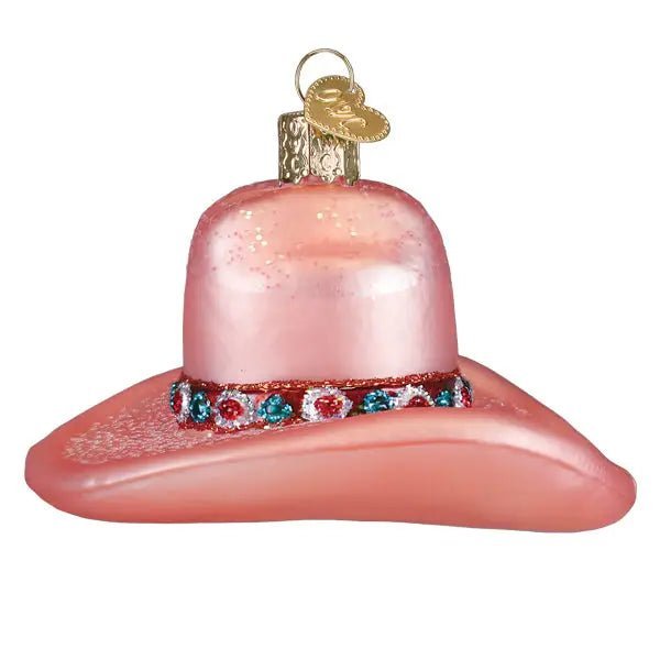 Cowgirl Hat Ornament - Nifty Decor & More