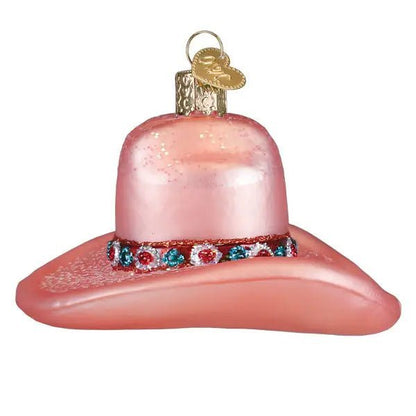 Cowgirl Hat Ornament - Nifty Decor & More